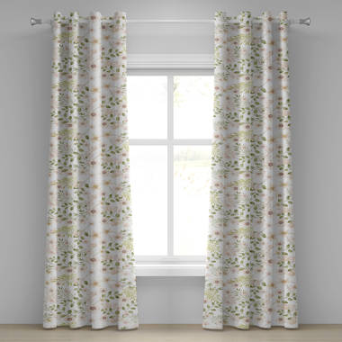 Bless international Ferhan Polyester Semi Sheer Curtain Pair Wayfair